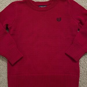 Size 5 red Chaps sweater